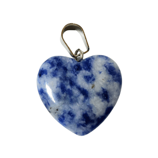 PENDENTIF COEUR SODALITE