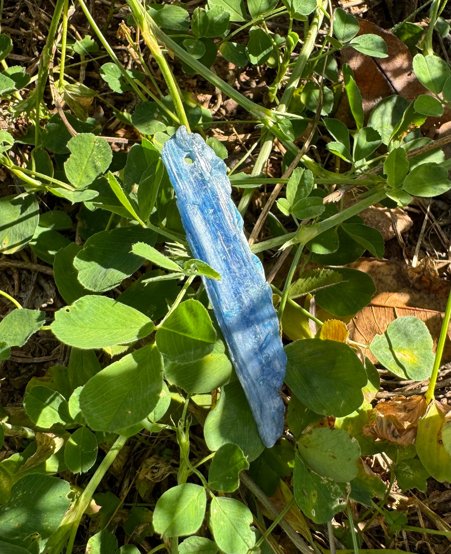 PENDENTIF CYANITE BRUT