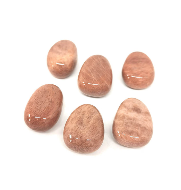 PENDENTIF ORANGE MOONSTONE