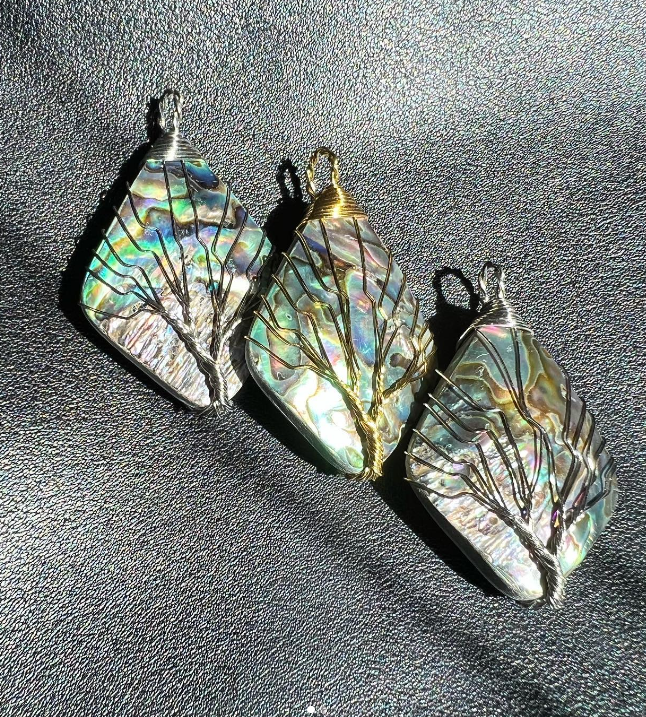 PENDENTIF COQUILLE D'ORMEAU