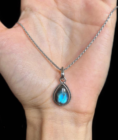 PENDENTIF LABRADORITE