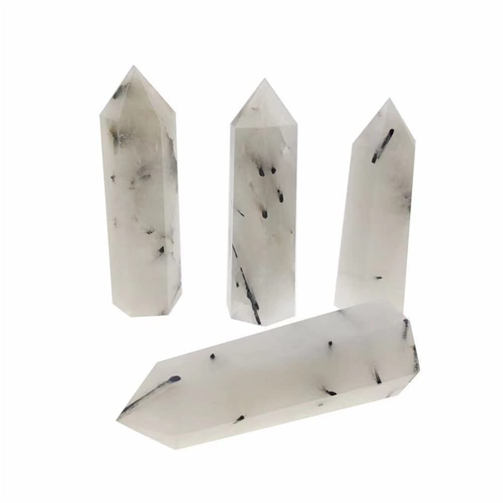 POINTE QUARTZ A INCLUSION TOURMALINE