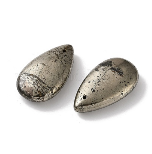 PENDENTIF GOUTTE PYRITE